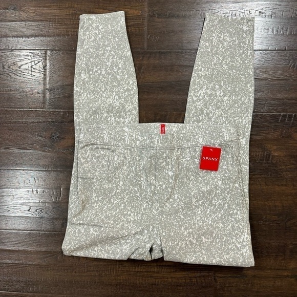 Spanx Ankle Jean-ish Legging Speckled Grey Size XL Women - Picture 5 of 13